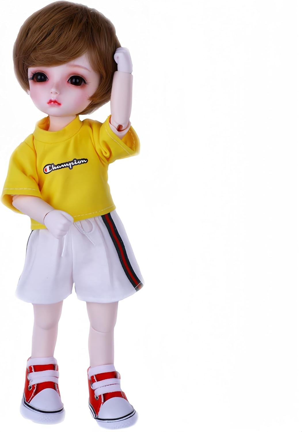 AMITD Bambole Bjd Bambola maschio 1/6 Bambola Bjd SD Bambola Resina Fatta a mano Trucco Figura d'azione da collezione