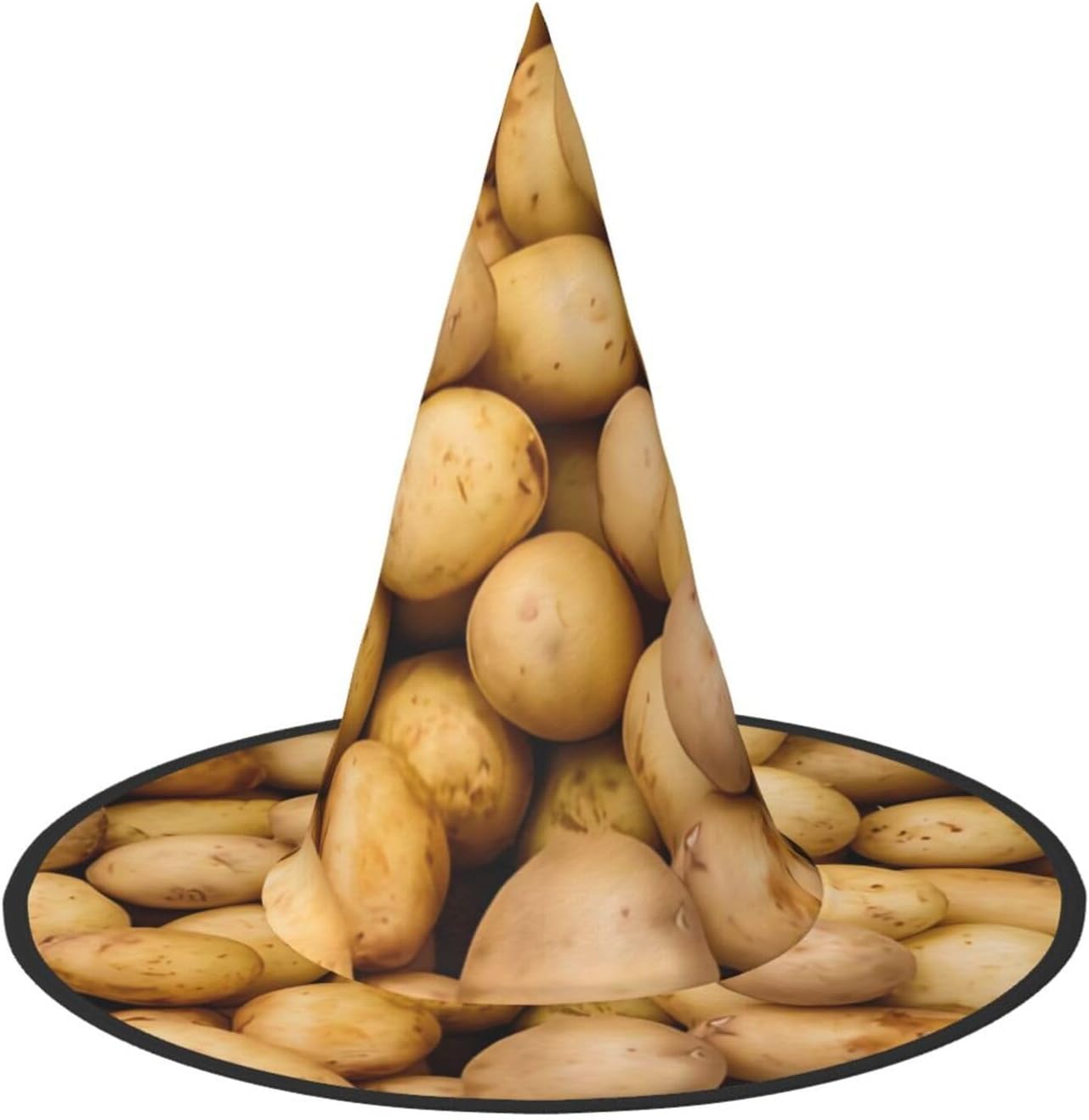Cappello di Halloween con patate da giardino, accessorio per costume da adulto per feste e feste in maschera, perfetto per Halloween, carnevale, cosplay