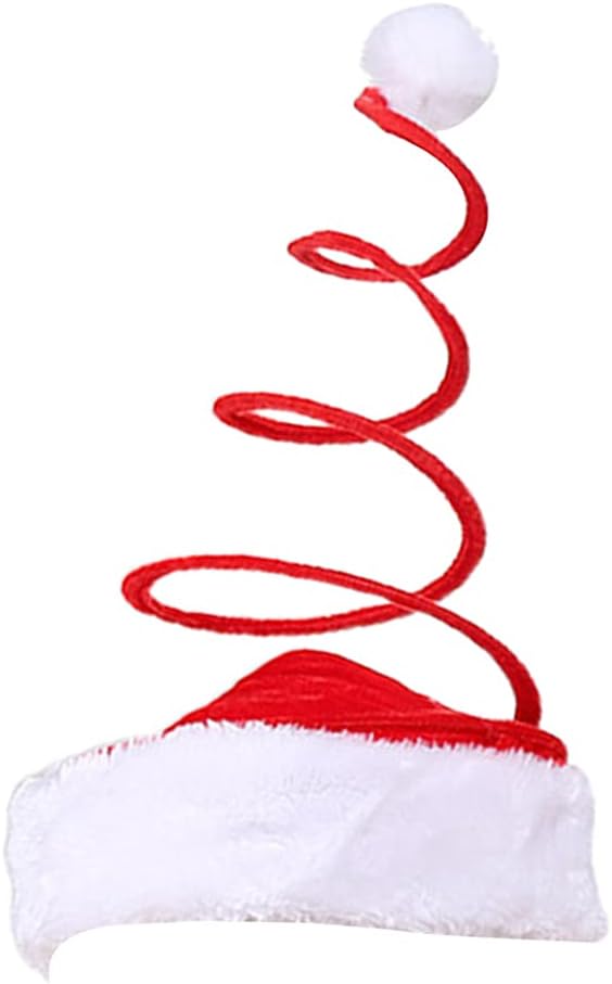 Copricapo natalizio, cappello da Babbo Natale, cappello da albero di Natale, copricapo per feste, copricapo per uomini e donne, cappello da clown per bambini, vintage, adulti, uomini, donne