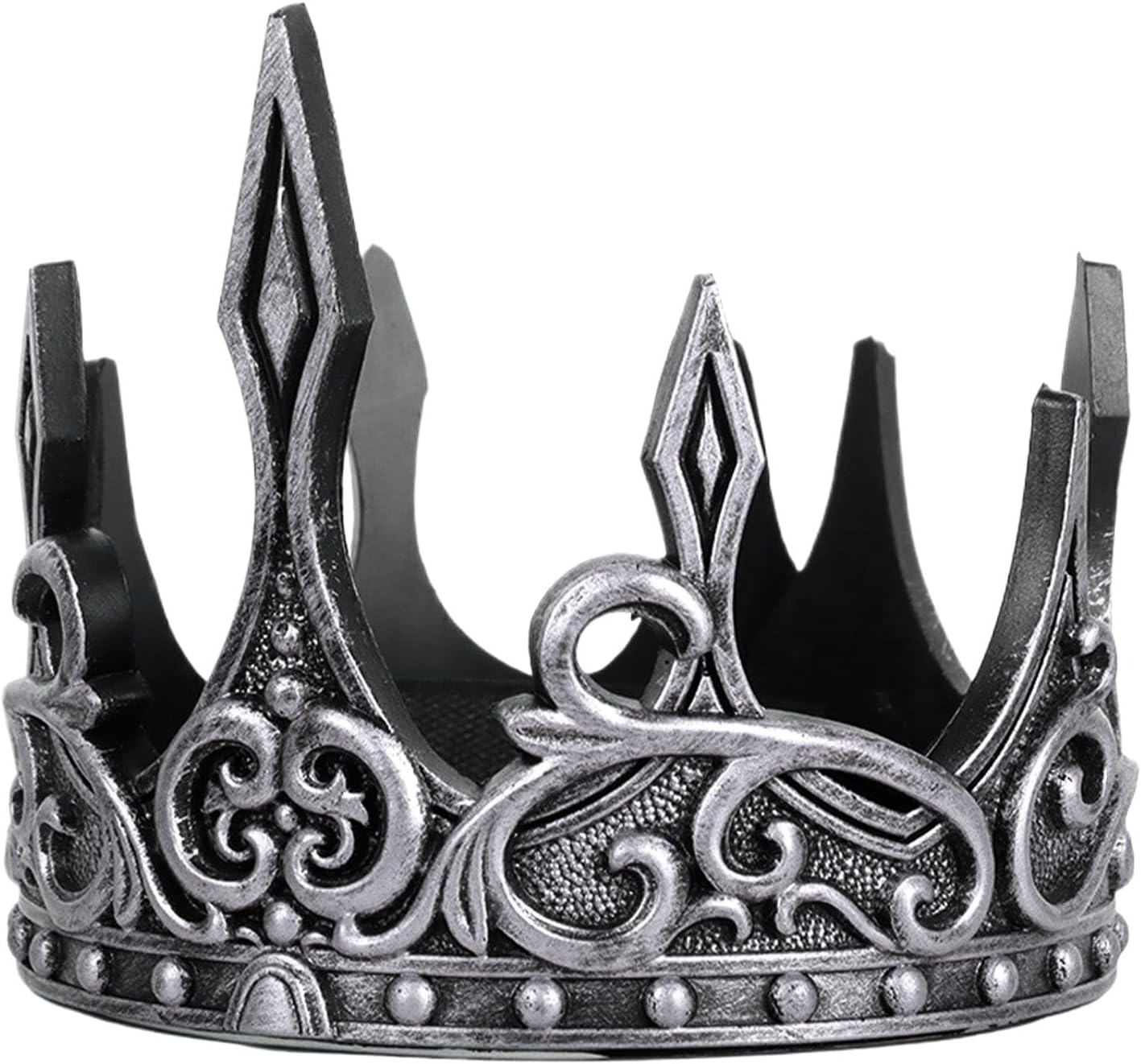 Corona del Principe - per uomo, diadema principessa per ragazze - Oggetti di scena per spettacoli teatrali, corona medievale per cosplay di Halloween, per capelli