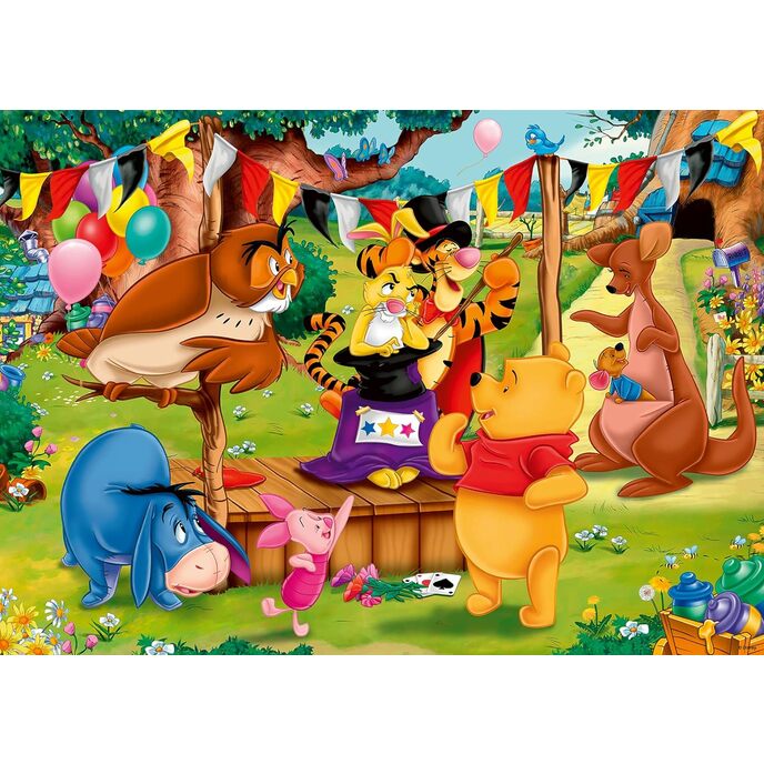 Ravensburger, Winnie the Pooh, 60 riesige Teile, Puzzle für Kinder, empfohlenes Alter ab 4 Jahren, mehrfarbig, 03086 6