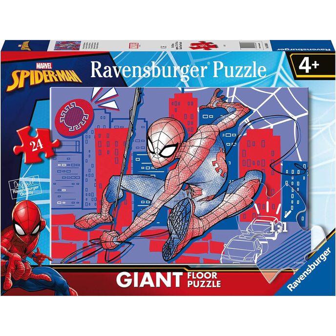 Ravensburger puzzle Spiderman, 24 pièces sol géant, multicolore, 03088 0