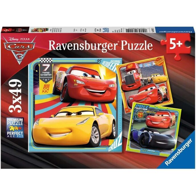 Ravensburger Italien der Film Puzzle Cars 3, Farbe Meerfarben, 08015 1