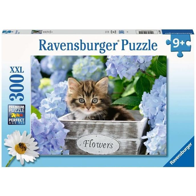 Ravensburger Piccolo Gattino, 300 Pezzi XXL, Puzzle per Bambini, Età Raccomandata 9+, Stampa di Qualità, 12894 5 Piccolo gatto