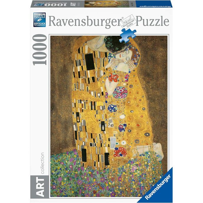 Ravensburger Italy Il Bacio di Klimt Puzzle, 1000 Pezzi, Multicolore, 15743 Il Bacio Di Klimt 1000 Pezzi