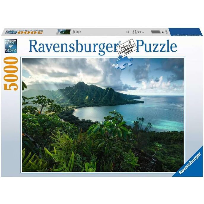 Puzzle Ravensburger - peisaj hawaiian, 16106 5 splendid hawaian