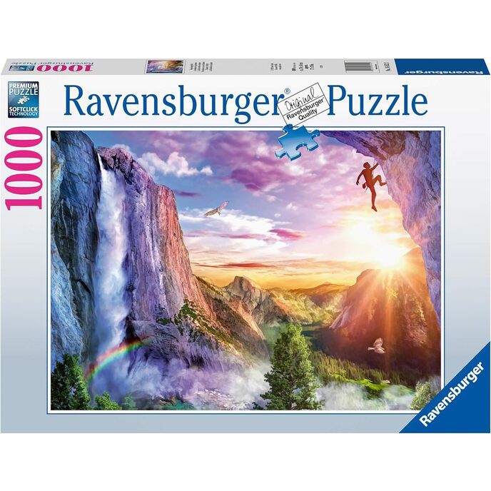 Ravensburger puzzle 1000 biċċa, il-ferħ tal-climber, ġbir fantasija, puzzle għall-adulti, ravensburger puzzle - stampar ta 'kwalità għolja