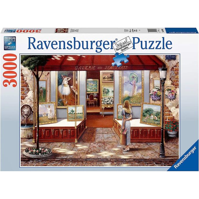 Ravensburger - puzzle galerie výtvarného umění, 3000 dílků, puzzle pro dospělé
