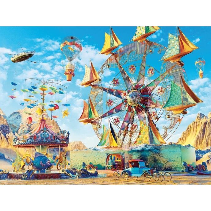 Ravensburger Carnaval des rêves, puzzle 1500 pièces, relaxation, puzzles pour adultes, taille : 80x60 cm, impression de haute qualité, fantaisie