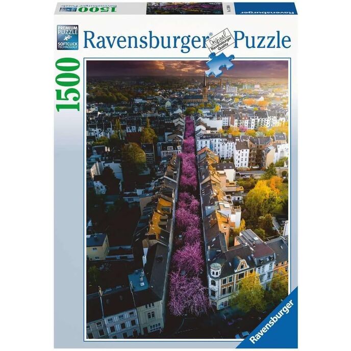 Ravensburger Bonn in Bloom, rompecabezas para adultos de 1500 piezas, multicolor, 17104 0