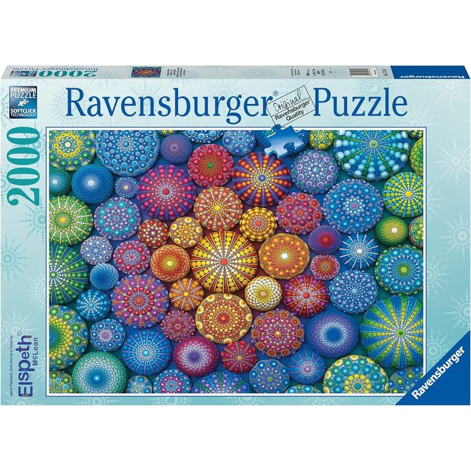 Ravensburger, Mandala Rainbows, Puzzle 2000 pièces pour Adultes, Multicolore, 17134 7