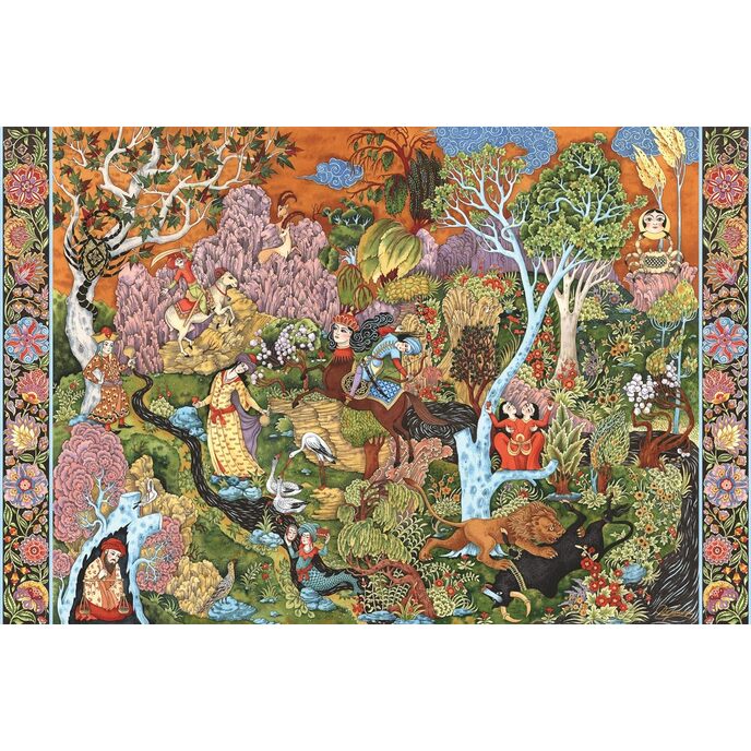Ravensburger 17135 4 Puzzle Jardin des Signes du Zodiaque 3000 pièces pour Adultes Multicolore
