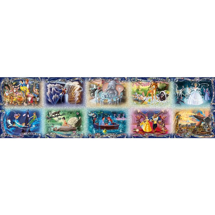 Ravensburger Italija kartonska sestavljanka nepozabni Disney moments, 40000 kosov, 680 x 192 cm, 17826