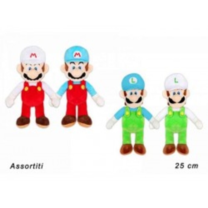 Pts Mario a Luigi plyš 25 cm 4074ld