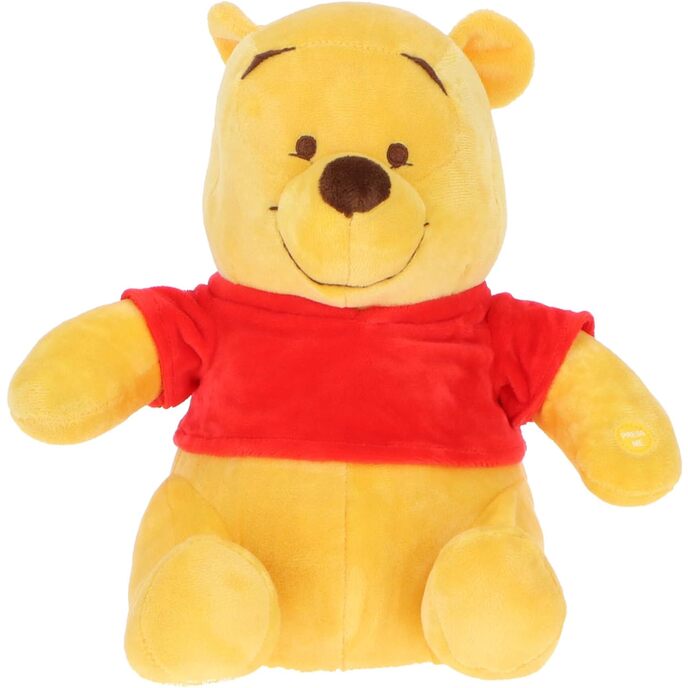Ursinho Pooh de pelúcia com som licenciado oficialmente 28 cm (Winnie the Pooh)