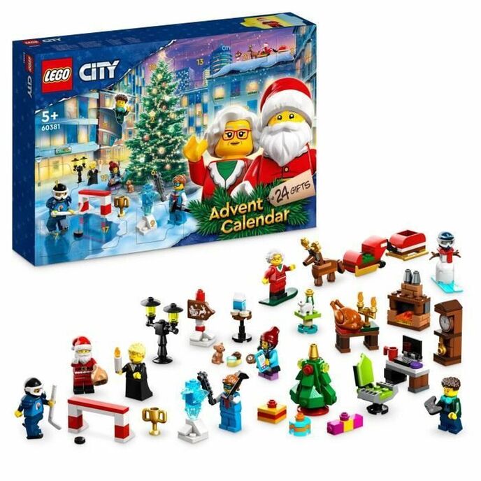 Lego city lejligheder lego city adventskalender 2023