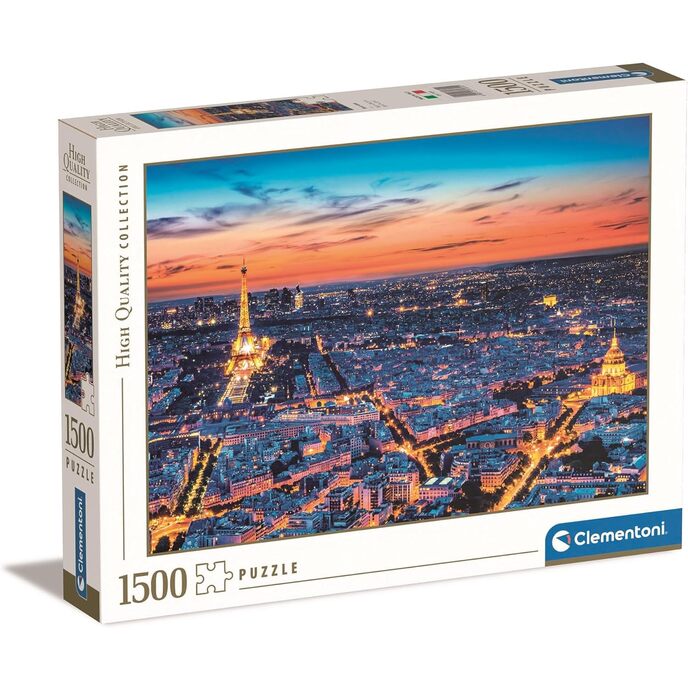 Clementoni - 31815 Puzzle Paris-Ansicht - 1500 Teile
