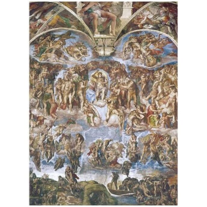 Clementoni Vatikan Puzzle-Michelangelo: lescht Uerteel, multicoloured, 39497