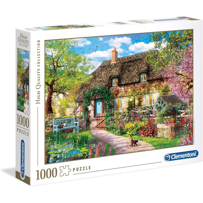 Clementoni 39520, the old cottage, 1000 pieces