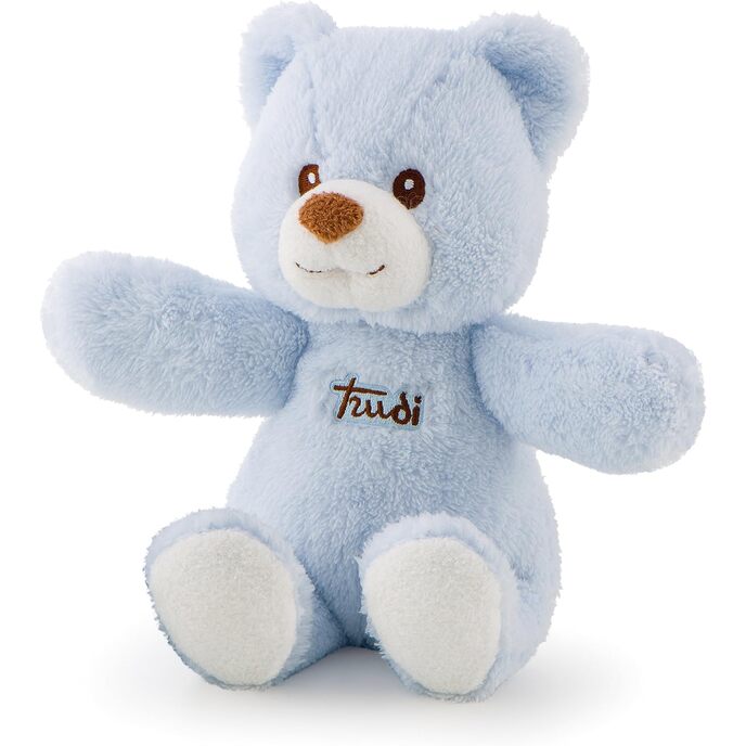 Trudi 18125 - modrý cremino hrací medveď