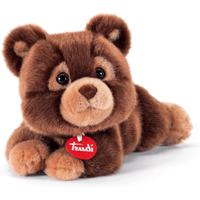 Trudi- teo oso de juguete, marrón, s, 25632 teo oso marrón oscuro s