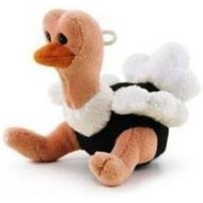Trudi lieve struisvogel 50934 knuffels en poppen, cadeau-idee speelgoed, veelkleurig, 8006529509347