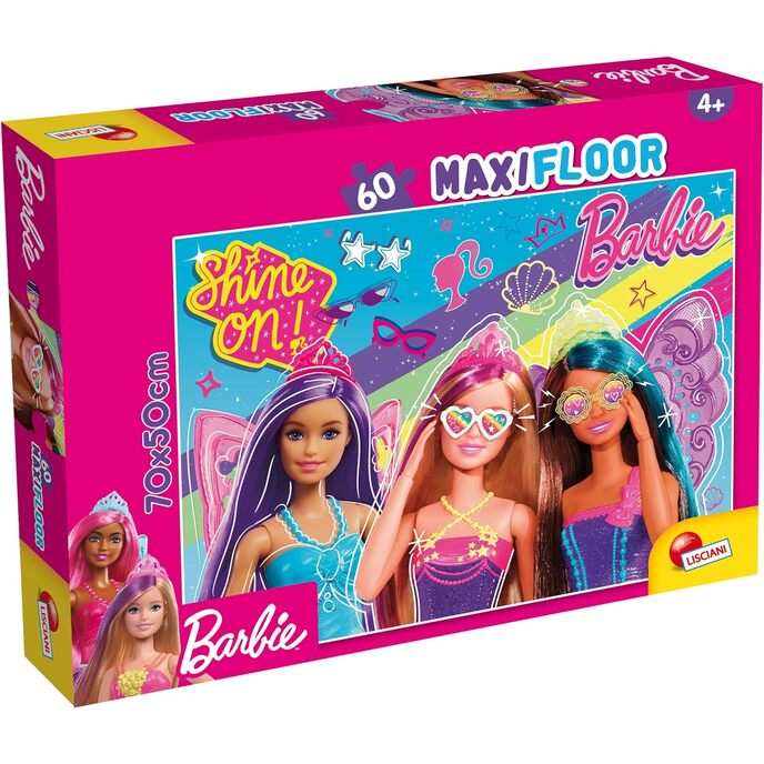 Lisciani jeux barbie puzzle maxifloor 60, 99450
