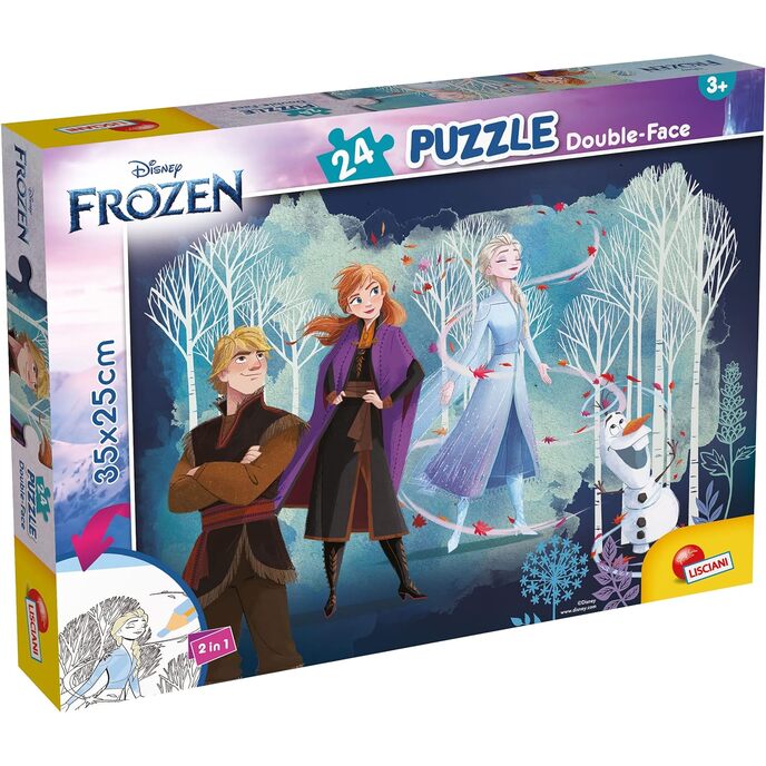 Lisciani disney puzzle games df m-plus 24 frozen, 99481 frozen 24