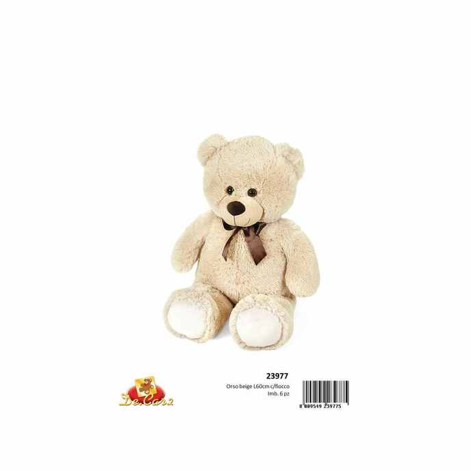 De. car sitting bear plush toy 60 cm