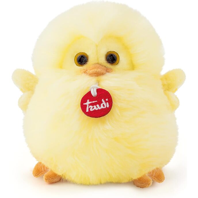 Trudi , fluffies - fluffig brud: gosig gul plyschbrud , jul, babyshower, födelsedags- eller doppresent för barn, plyschleksaker , lämplig från födseln fluffig brud